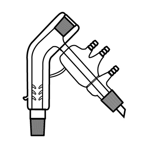 Science Equip Short Path Distillation Head With Vigreux Column - 24/29 Joints